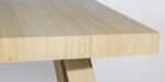 oak table detail