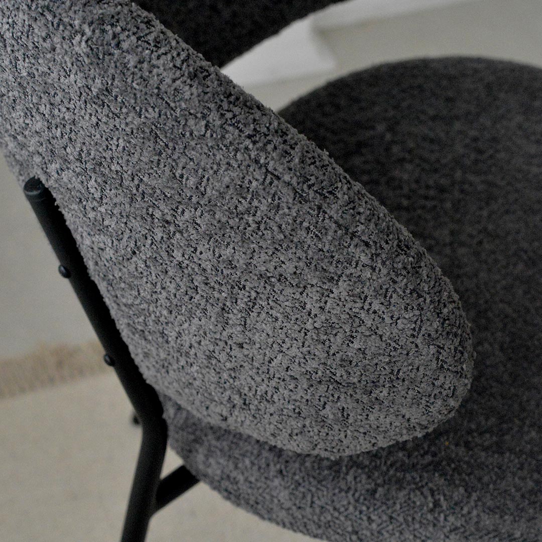 dining-chair-alexis-mahagoni-furniture-3 Dining chair with bouclé fabric